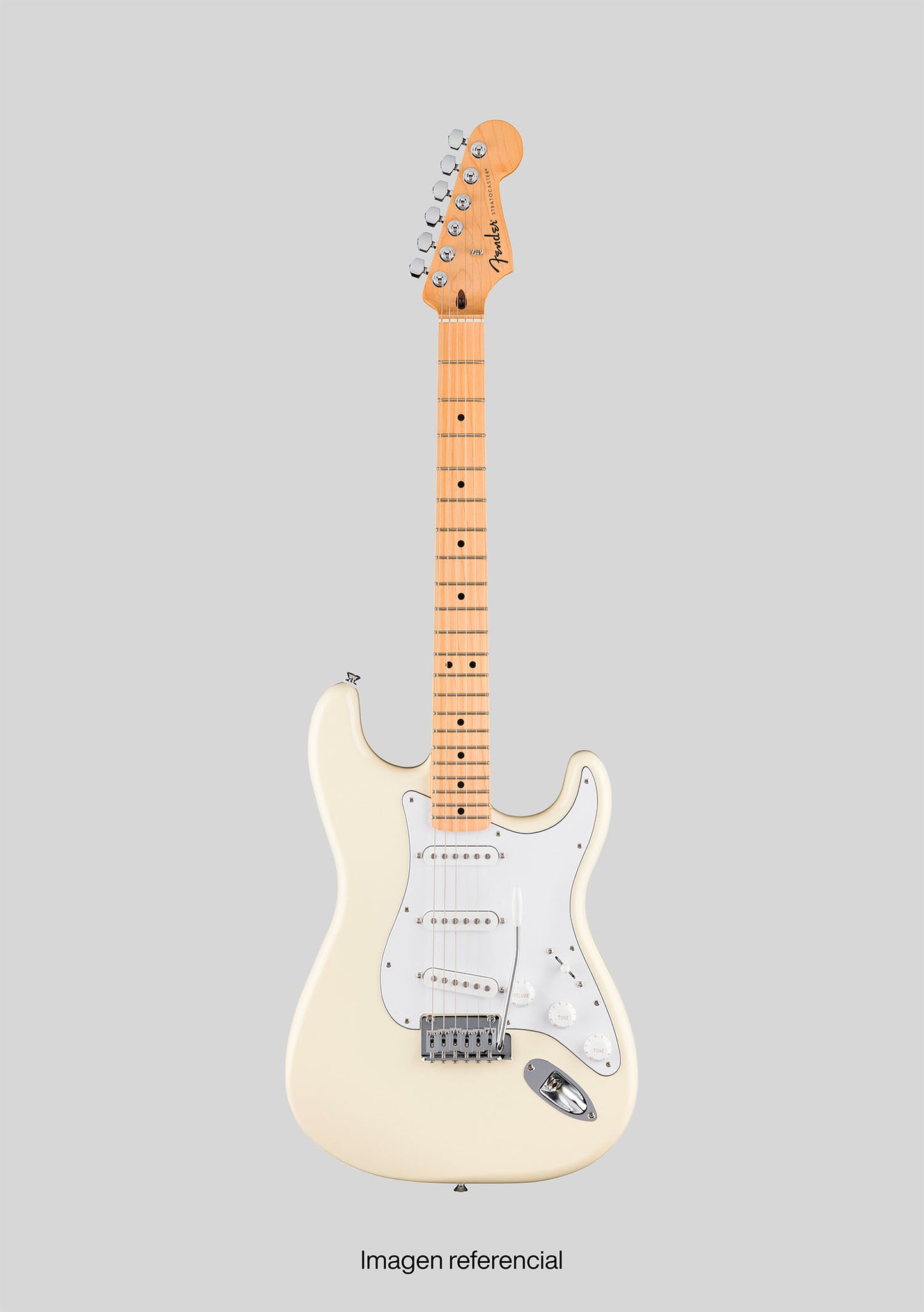 Fender Standard Stratocaster Olympic White - Guitarra eléctrica