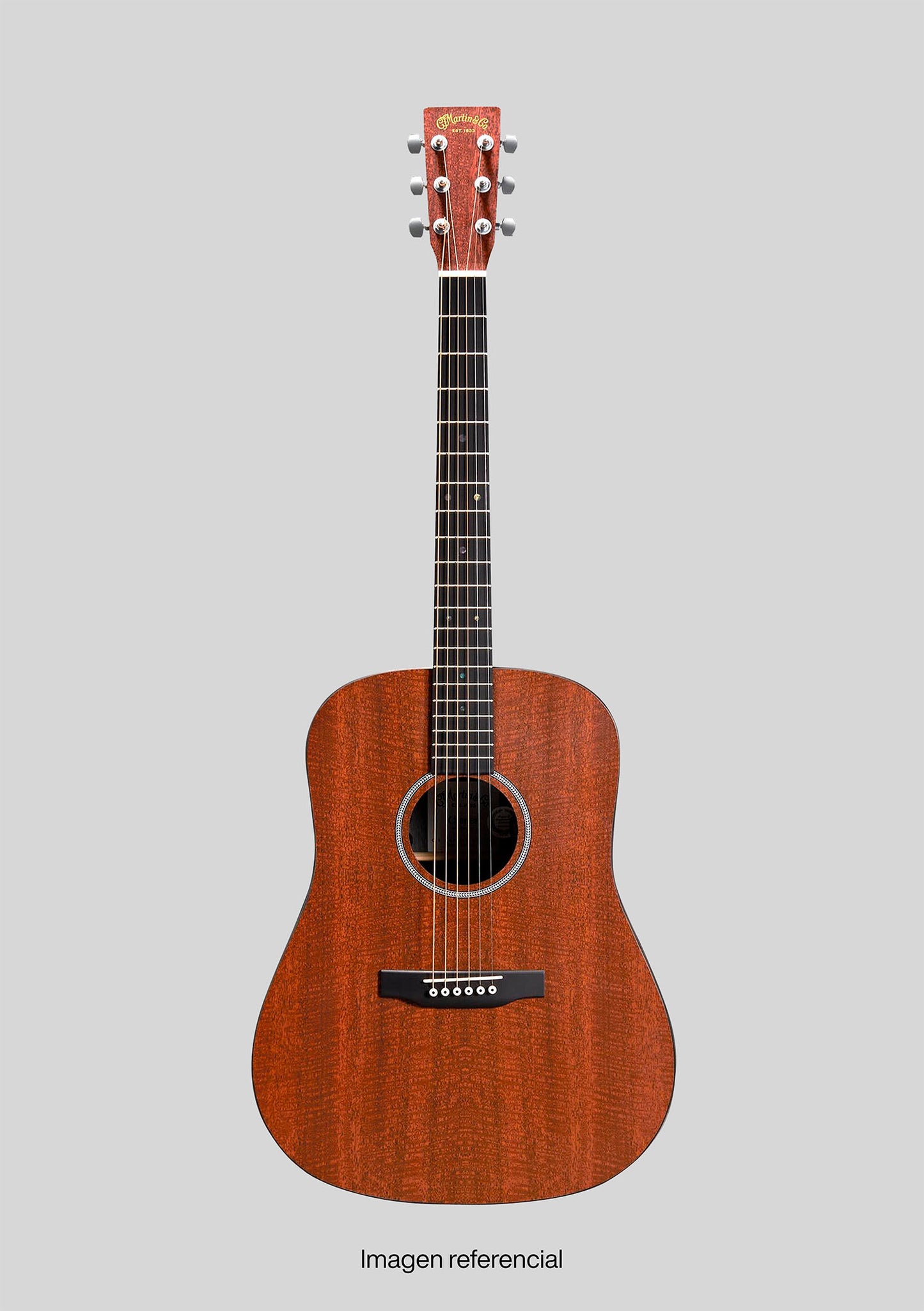Martin D-X1E Mahogany X Series Dreadnought Mahogany HPL Top - Guitarra electroacústica
