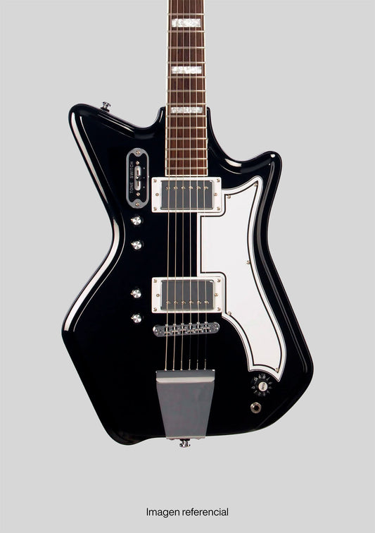 Airline Guitars Jetsons '59 2P Black (incluye funda) - Guitarra eléctrica