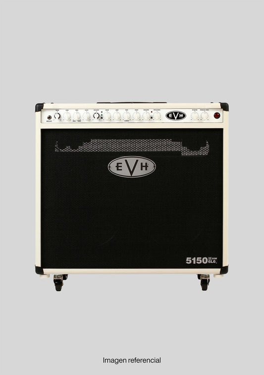 EVH 5150III 2x12 50 watts Tube Combo Ivory Made in USA - Amplificador de guitarra eléctrica