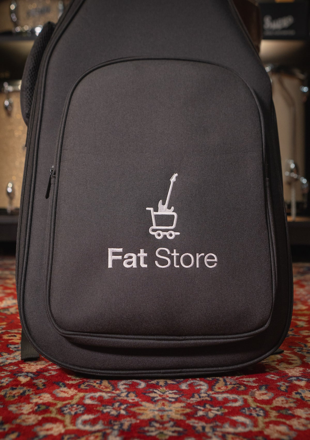 Funda acolchada para guitarra eléctrica Fat Store color negro