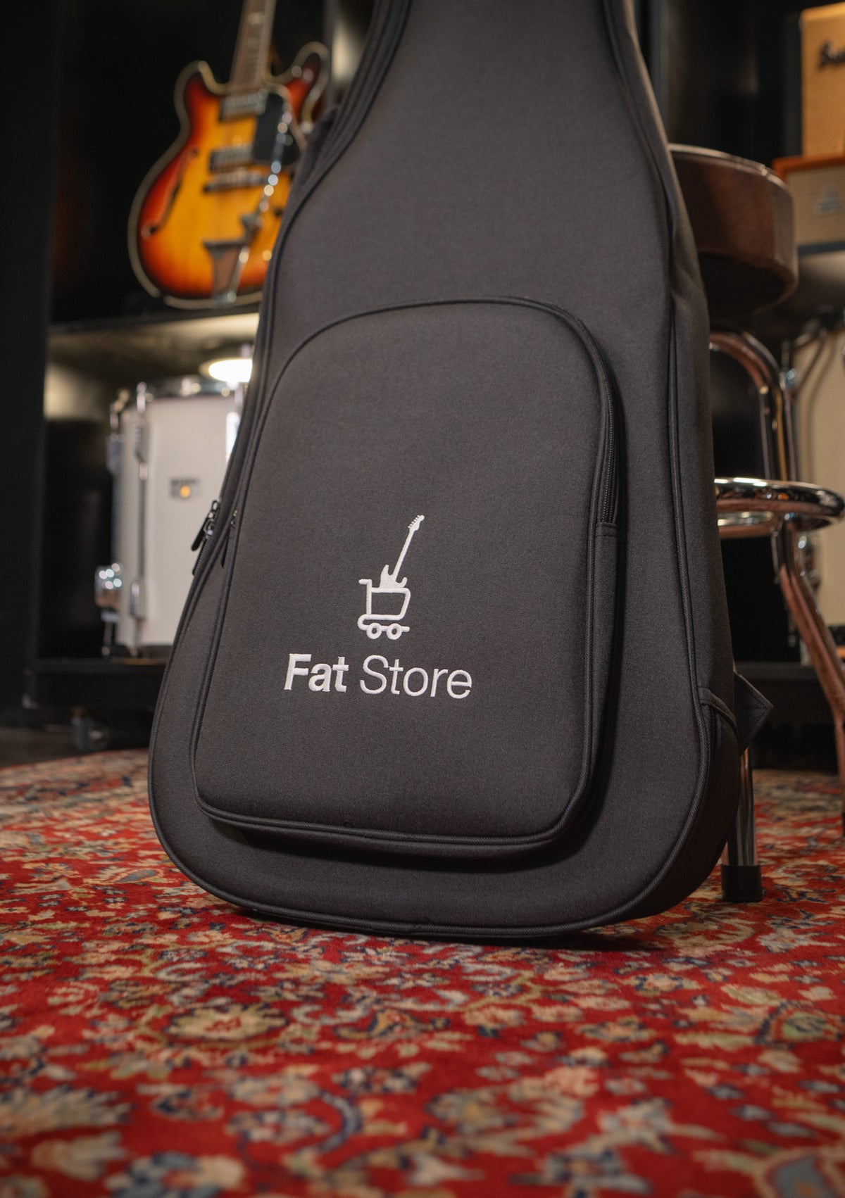 Funda acolchada para bajo eléctrico Fat Store color negro