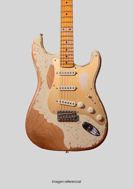 Fender Custom Shop LTD 56 Strat Suphrel Indian Ivory  usada año 2023 (incluye hardcase) - Guitarra eléctrica