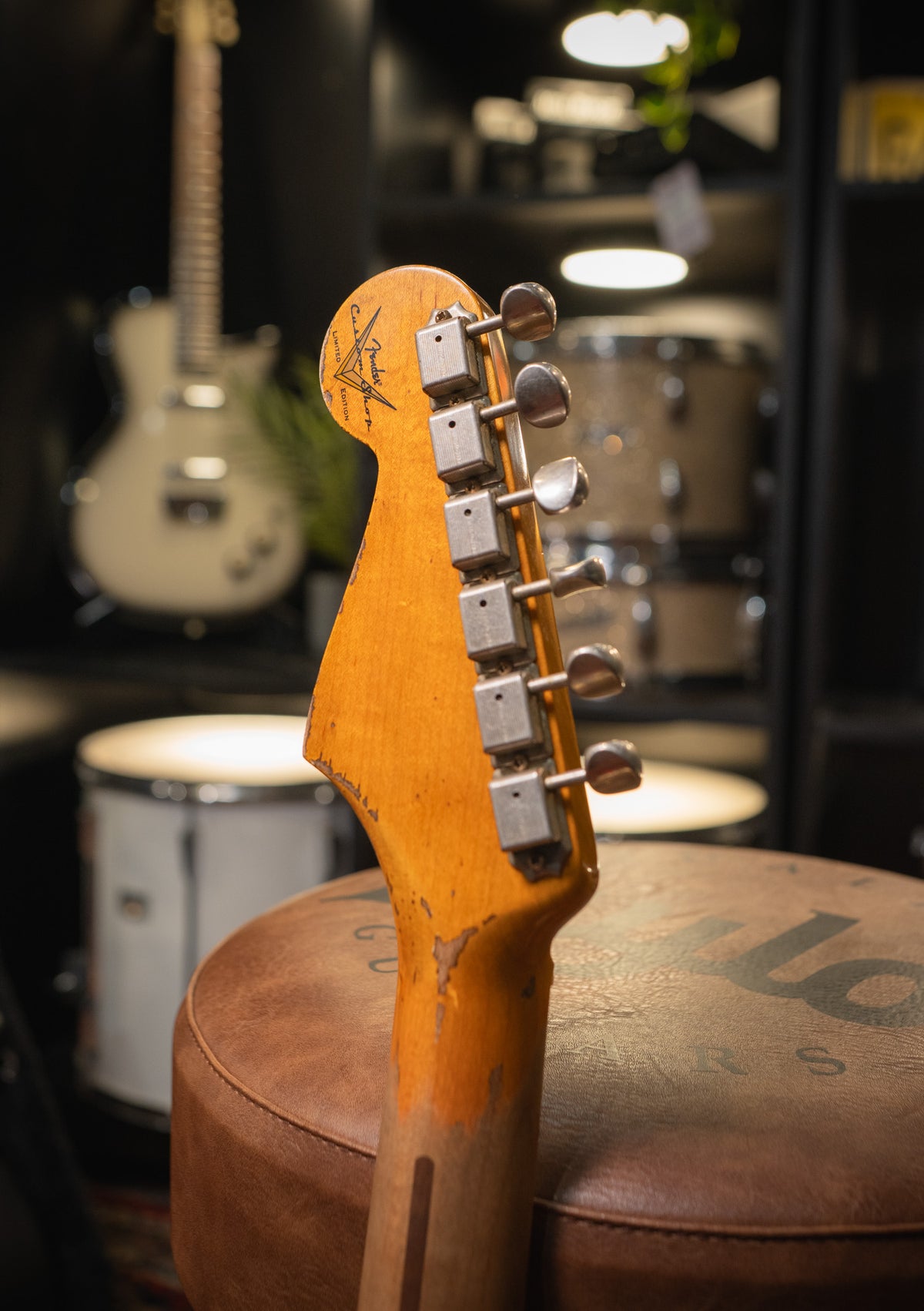 Fender Custom Shop LTD 56 Strat Suphrel Indian Ivory  usada año 2023 (incluye hardcase) - Guitarra eléctrica