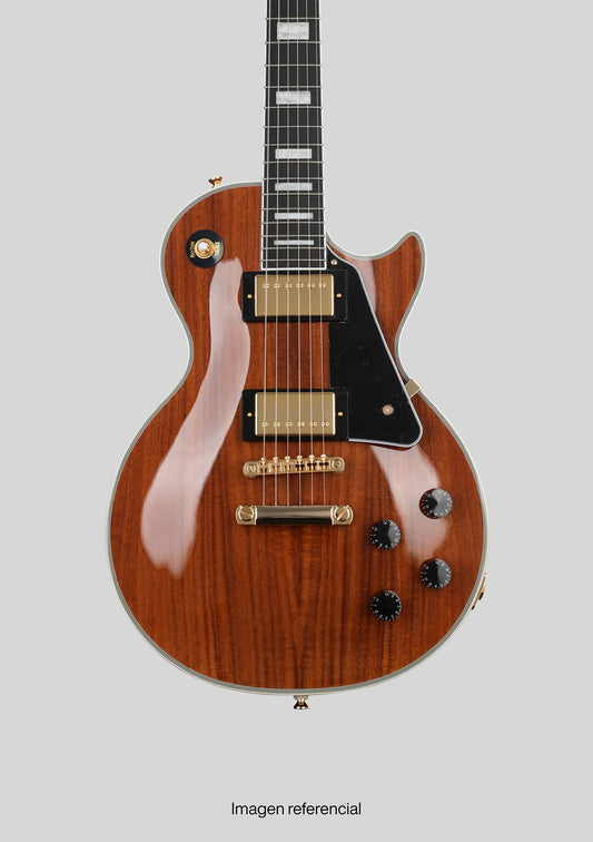 Epiphone Les Paul Custom Koa usada año 2024 (incluye hardcase) - Guitarra eléctrica