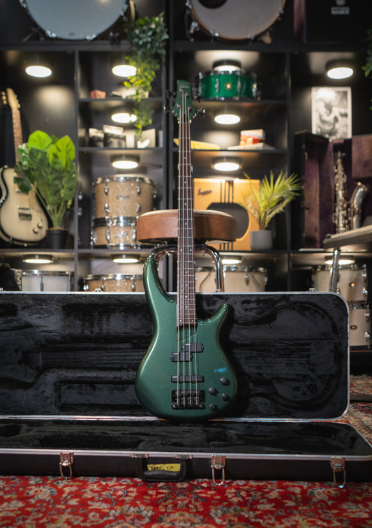 Ibanez SR800 made in Japan Emerald Green usado año 1997 (incluye hardcase) - Bajo eléctrico