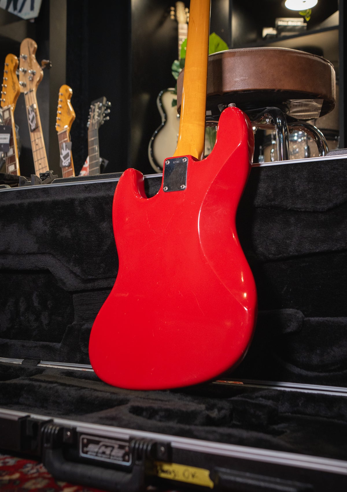 Edwards EJB Torino Red de finales 80's usado (incluye hardcase) - Bajo eléctrico