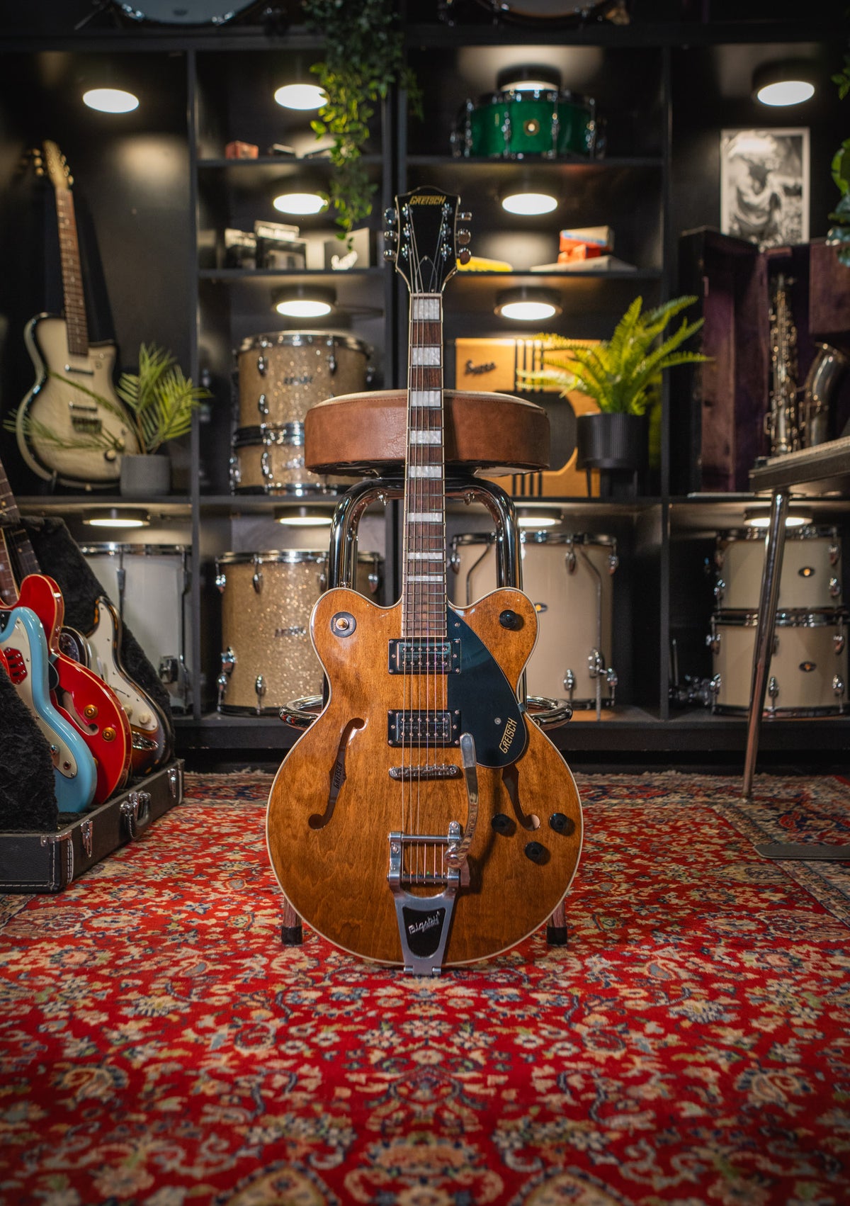 Gretsch G2622T Streamliner Center Block con Bigsby in Imperial Stain usada (incluye funda) - Guitarra eléctrica