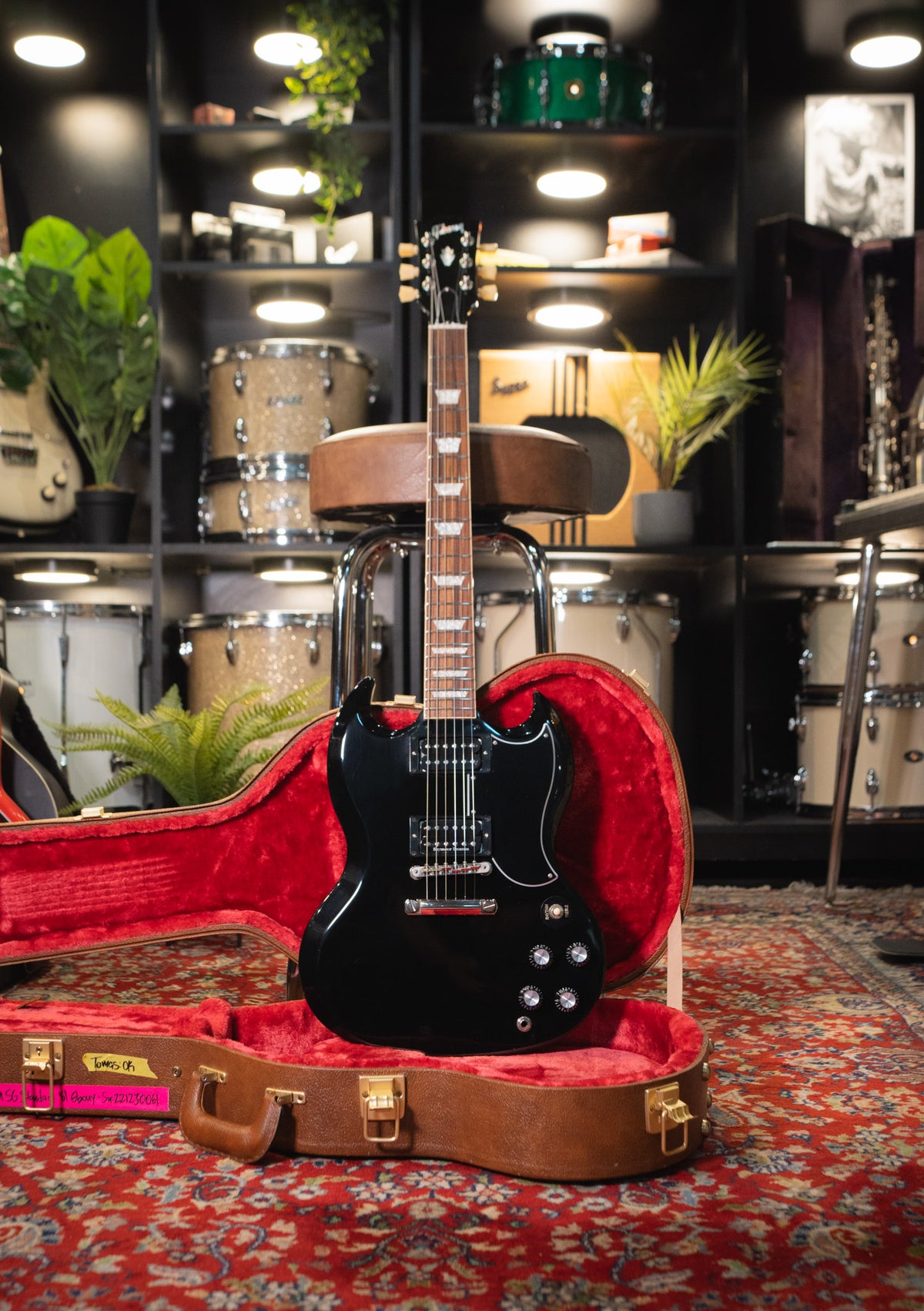 Gibson SG 61´ Standard Reissue Ebony usada año 2022 (incluye hardcase) - Guitarra eléctrica