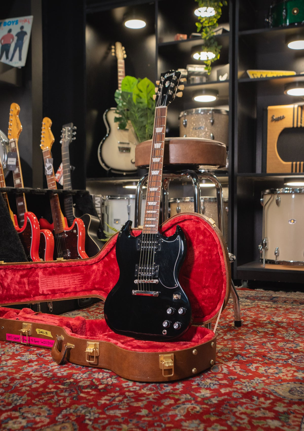 Gibson SG 61´ Standard Reissue Ebony usada año 2022 (incluye hardcase) - Guitarra eléctrica
