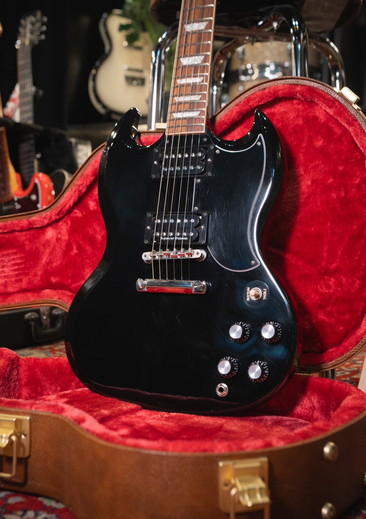 Gibson SG 61´ Standard Reissue Ebony usada año 2022 (incluye hardcase) - Guitarra eléctrica
