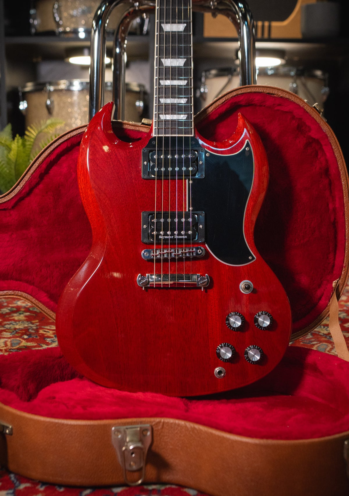 Gibson SG 61' Standard Cherry usada año 2018 (incluye hardcase) - Guitarra eléctrica