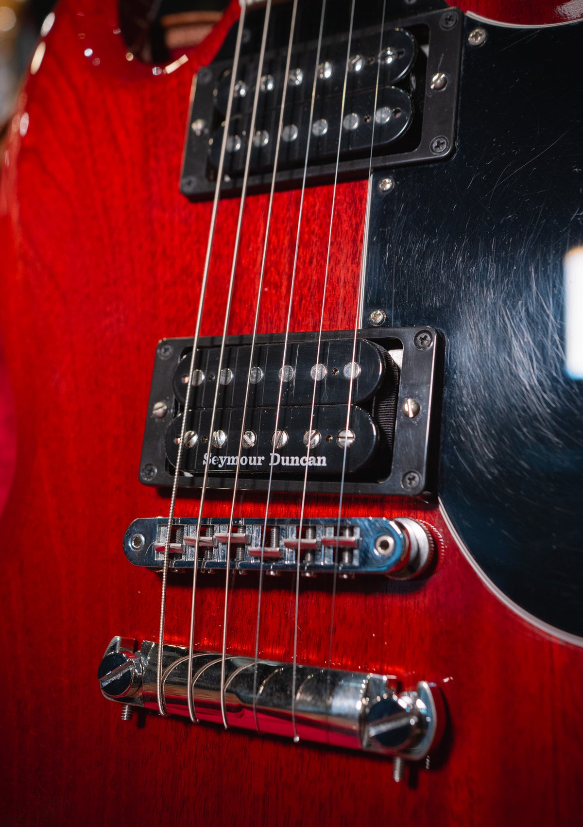 Gibson SG 61' Standard Cherry usada año 2018 (incluye hardcase) - Guitarra eléctrica