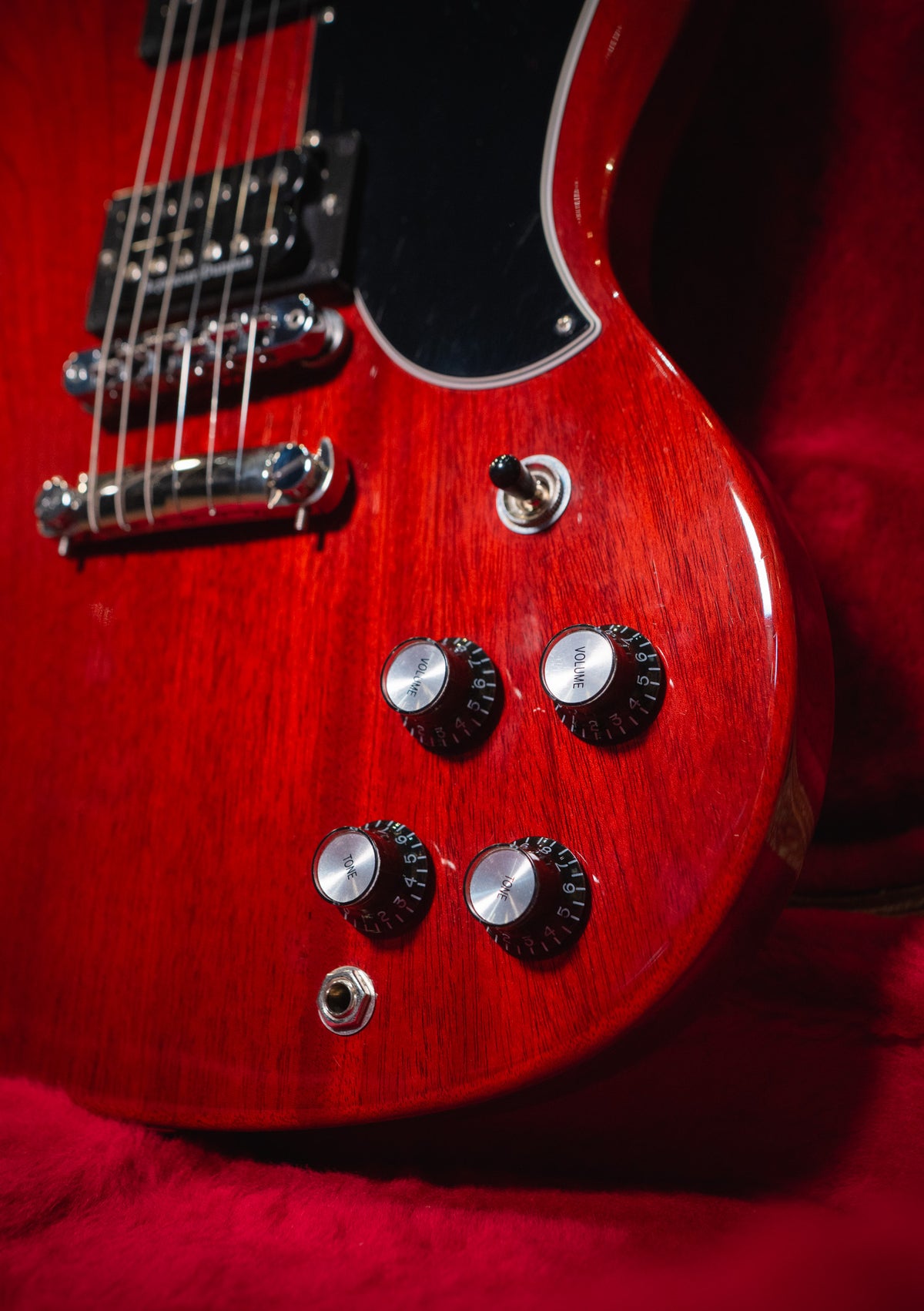 Gibson SG 61' Standard Cherry usada año 2018 (incluye hardcase) - Guitarra eléctrica