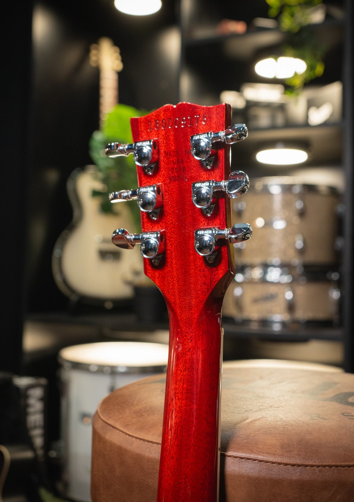Gibson SG 61' Standard Cherry usada año 2018 (incluye hardcase) - Guitarra eléctrica