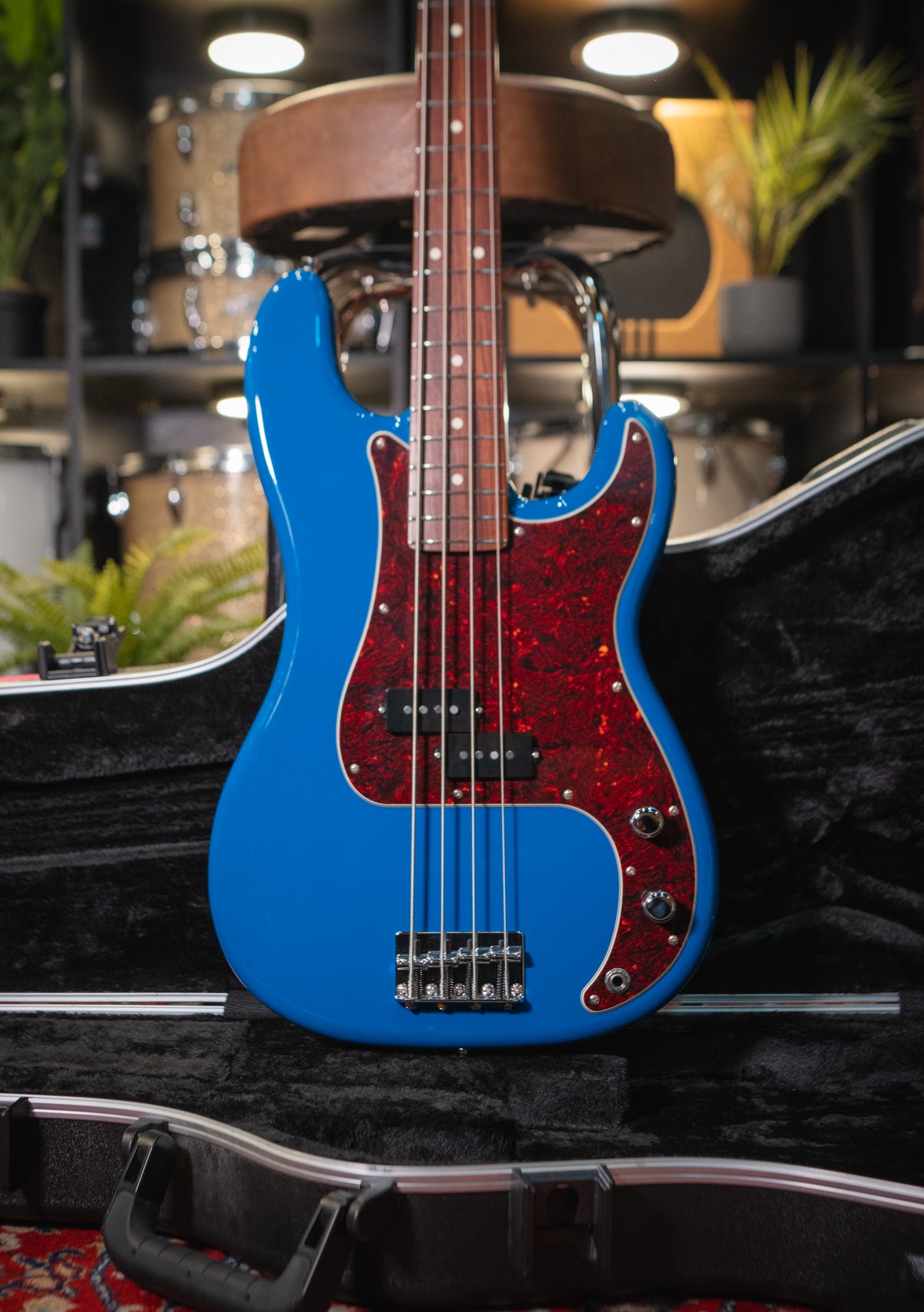 Fender Hybrid II Precision Bass MIJ Forest Blue Japan Exclusive usado año 2023 (incluye hardcase) - Bajo eléctrico