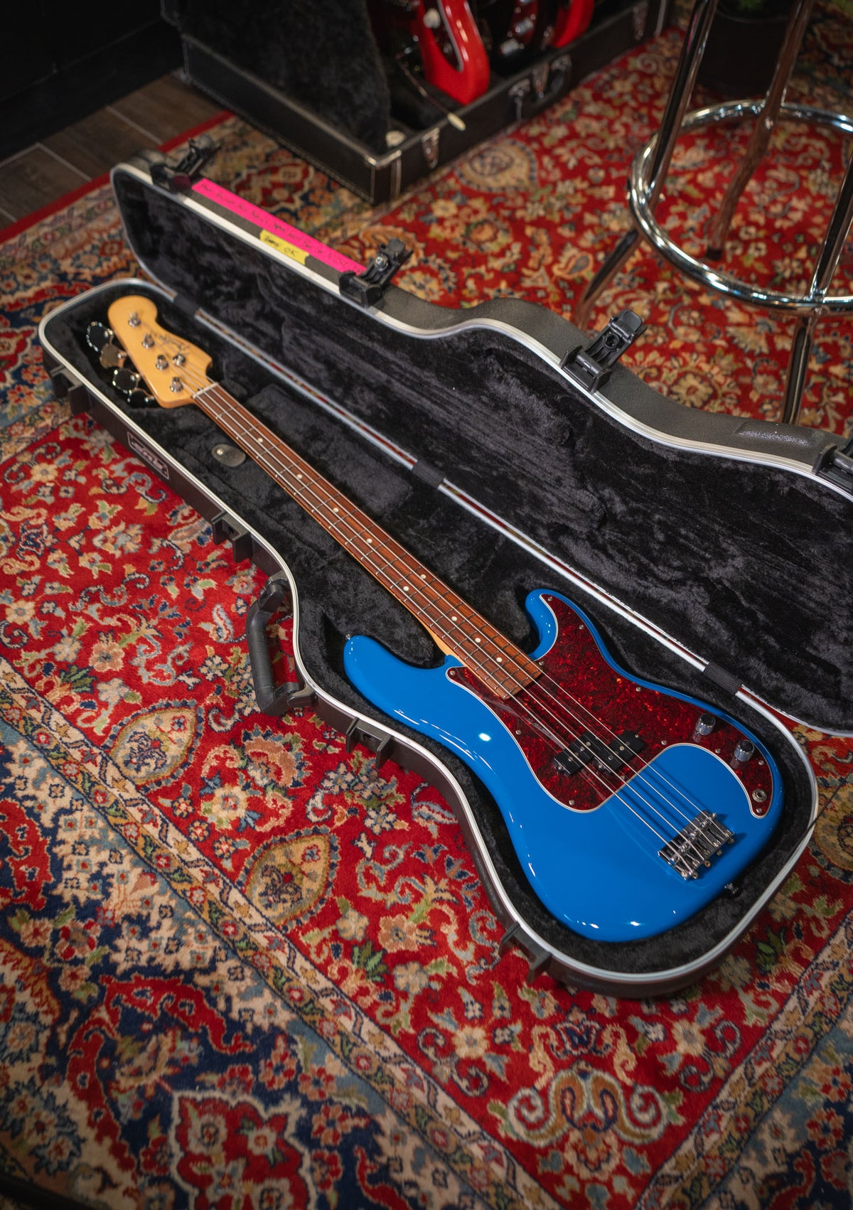 Fender Hybrid II Precision Bass MIJ Forest Blue Japan Exclusive usado año 2023 (incluye hardcase) - Bajo eléctrico