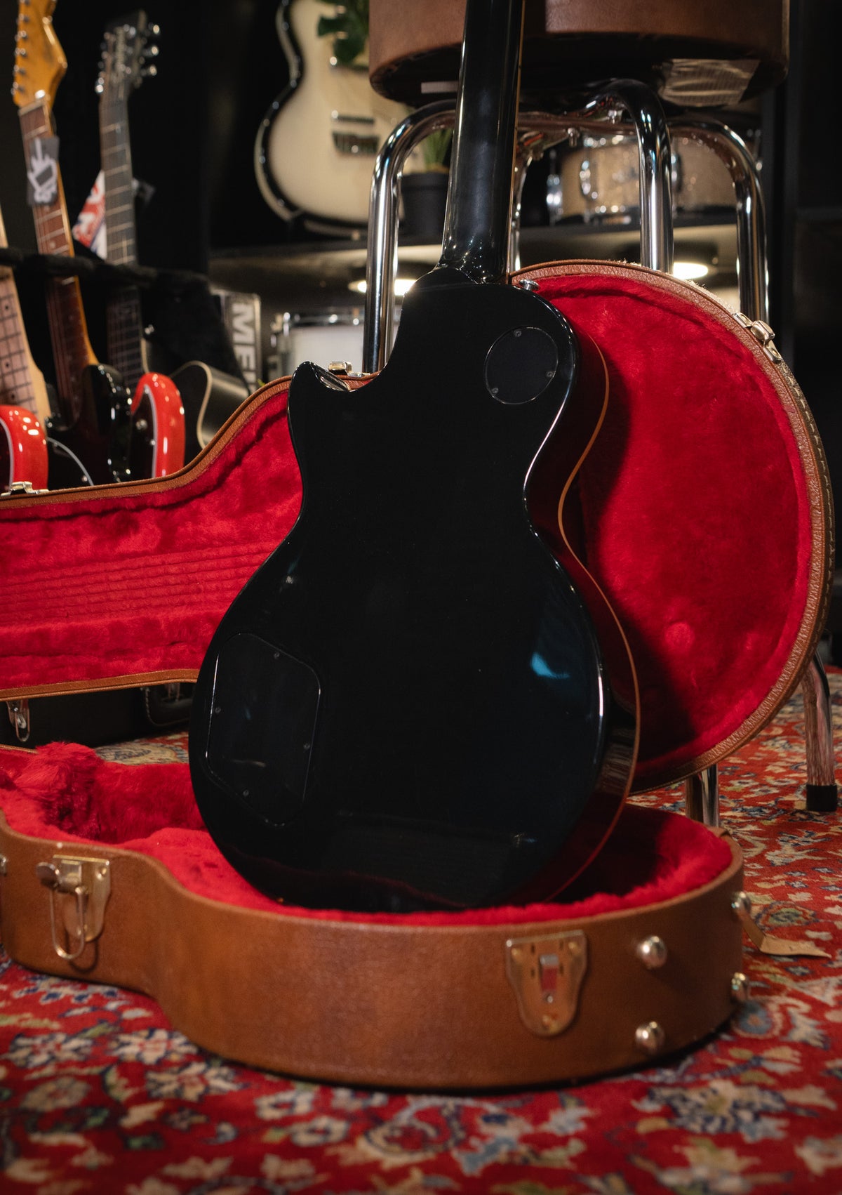 Gibson Classic Ebony Les Paul usada año 2019 (incluye hardcase) - Guitarra eléctrica