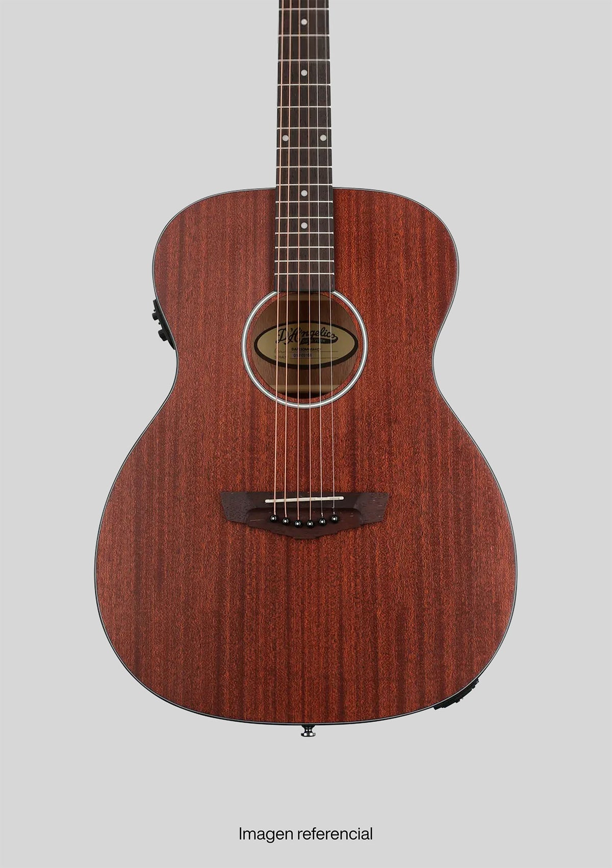 D'Angelico Premier Tammany LS Mahogany Satin - Guitarra electroacústica