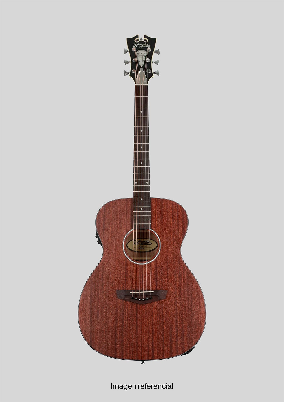D'Angelico Premier Tammany LS Mahogany Satin - Guitarra electroacústica