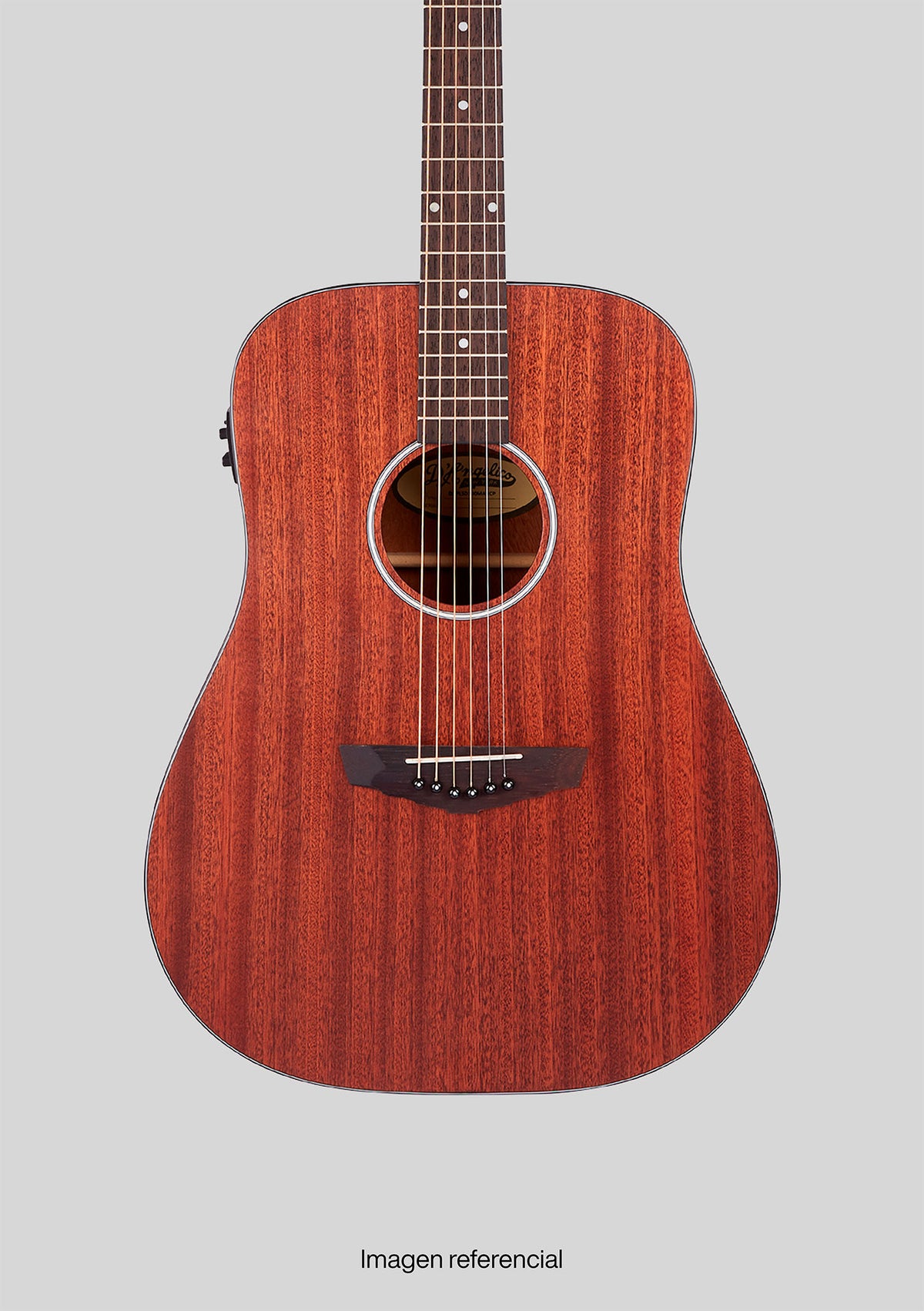 D'Angelico Premier Lexington LS Mahogany Satin - Guitarra electroacústica