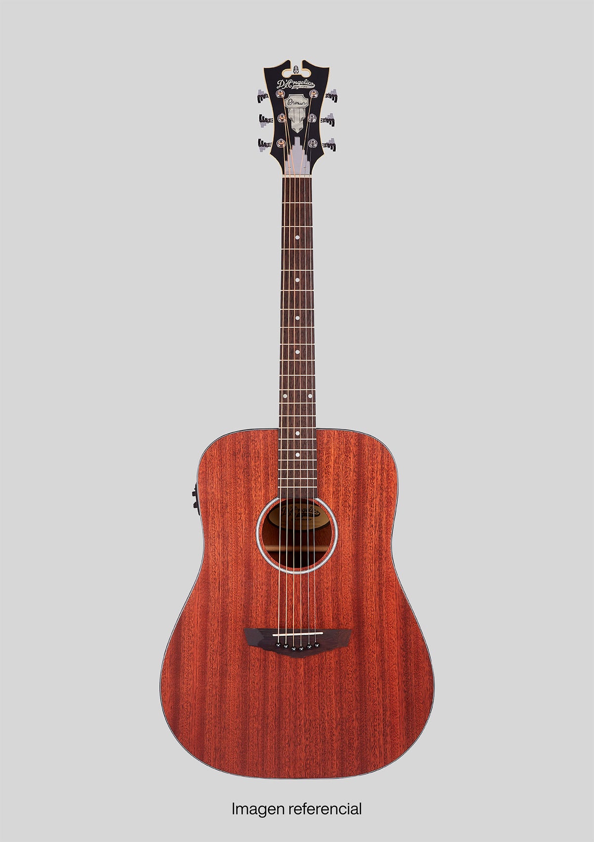 D'Angelico Premier Lexington LS Mahogany Satin - Guitarra electroacústica