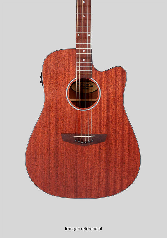 D'Angelico Premier Bowery LS Mahogany Satin - Guitarra electroacústica