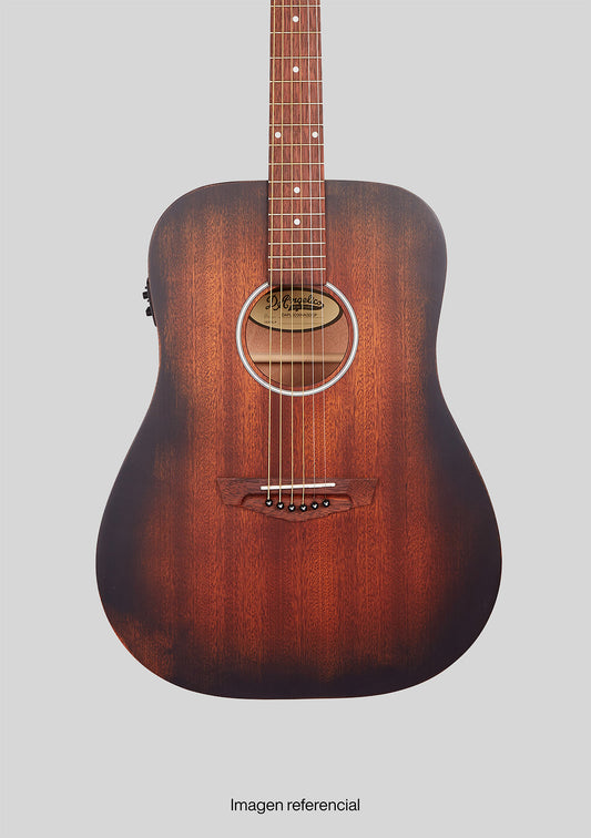 D'Angelico Premier Lexington LS Aged Mahogany - Guitarra electroacústica