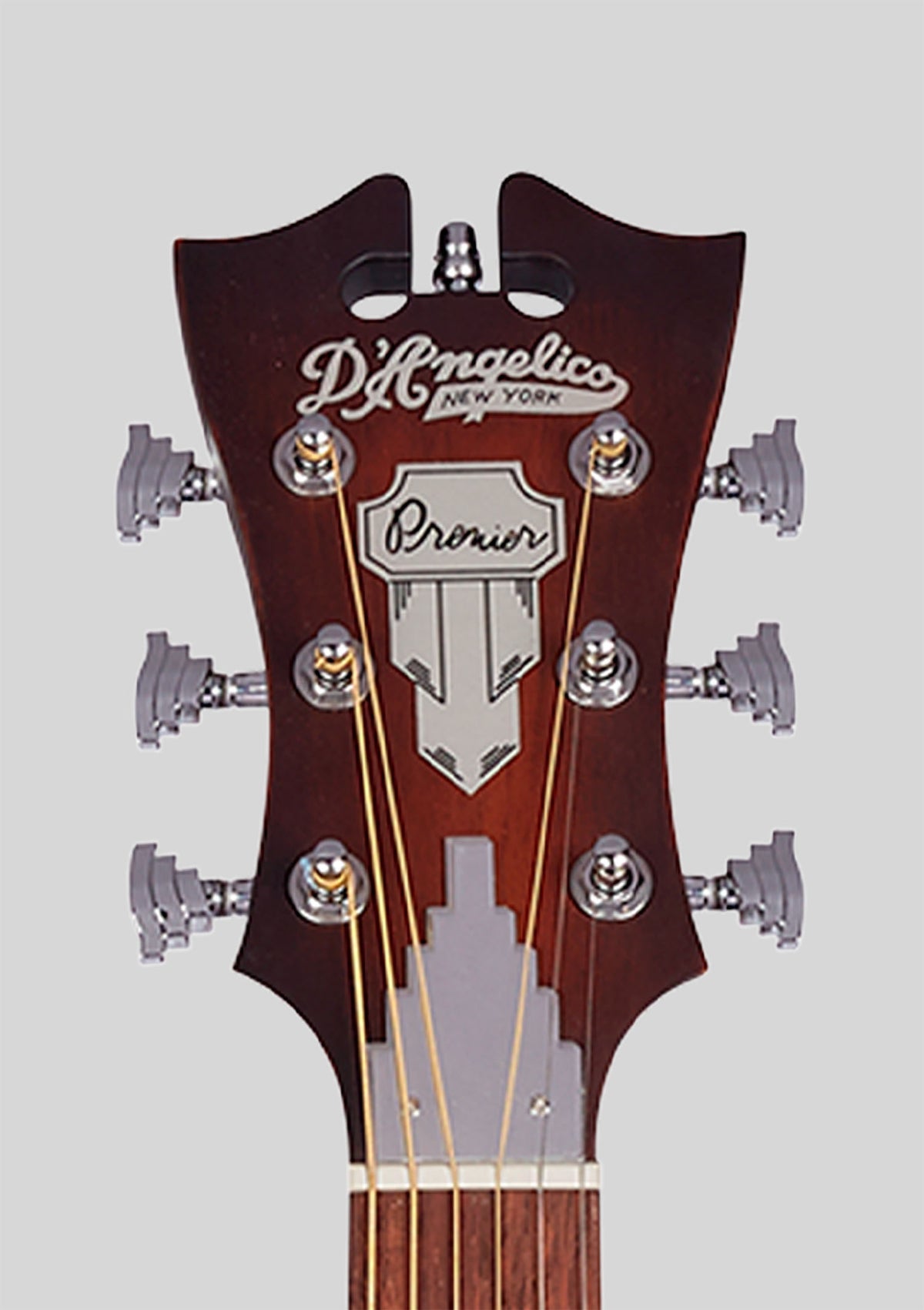 D'Angelico Premier Lexington LS Aged Mahogany - Guitarra electroacústica