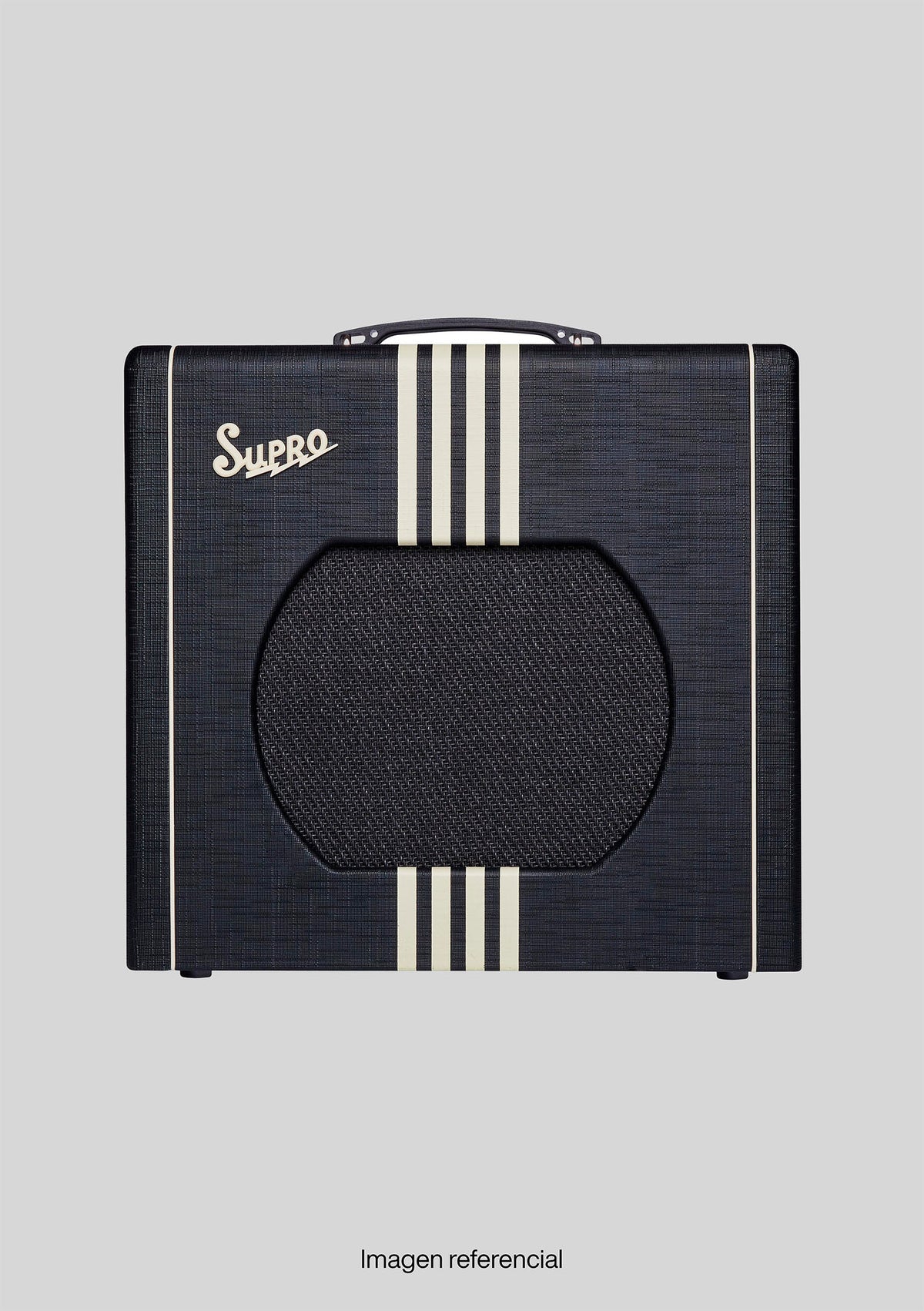 Supro Delta King 12 Black and Cream, 15 watts 1x12 - Amplificador de guitarra