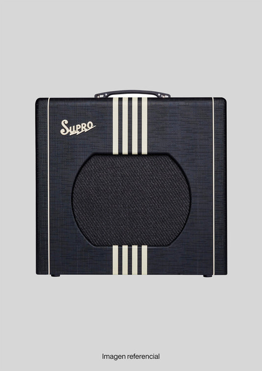 Supro Delta King 12 Black and Cream, 15 watts 1x12 - Amplificador de guitarra