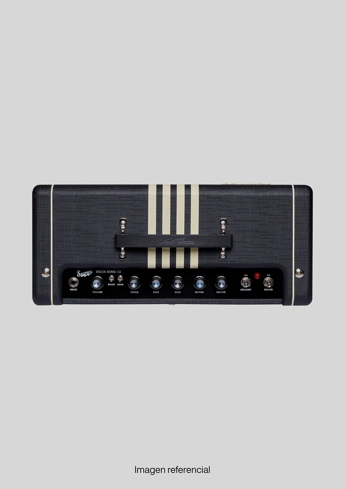 Supro Delta King 12 Black and Cream, 15 watts 1x12 - Amplificador de guitarra