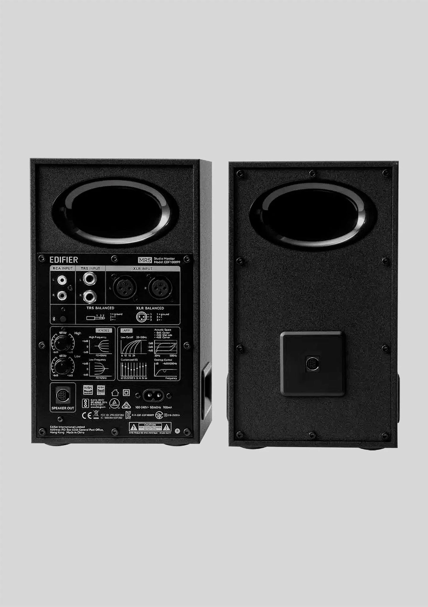 Edifier MR5 Black - Monitor de Estudio 5"