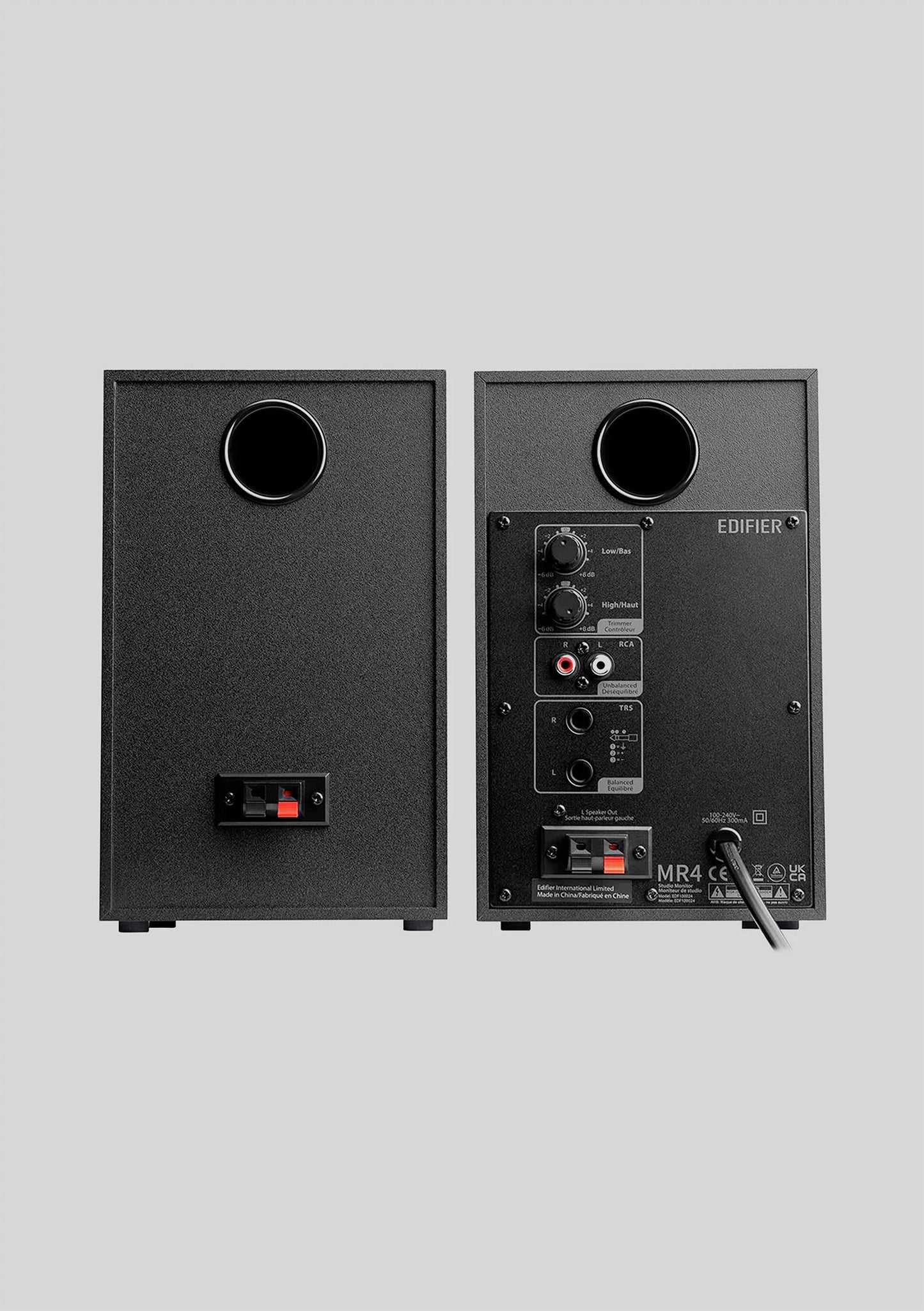Edifier MR4 Black - Monitor de estudio 4"