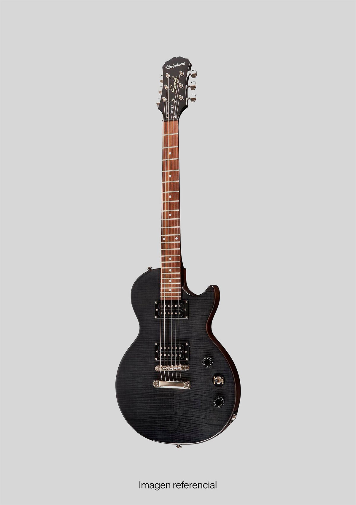 Epiphone Les Paul Special II LTD Plus Top Black Transl -  Guitarra eléctrica