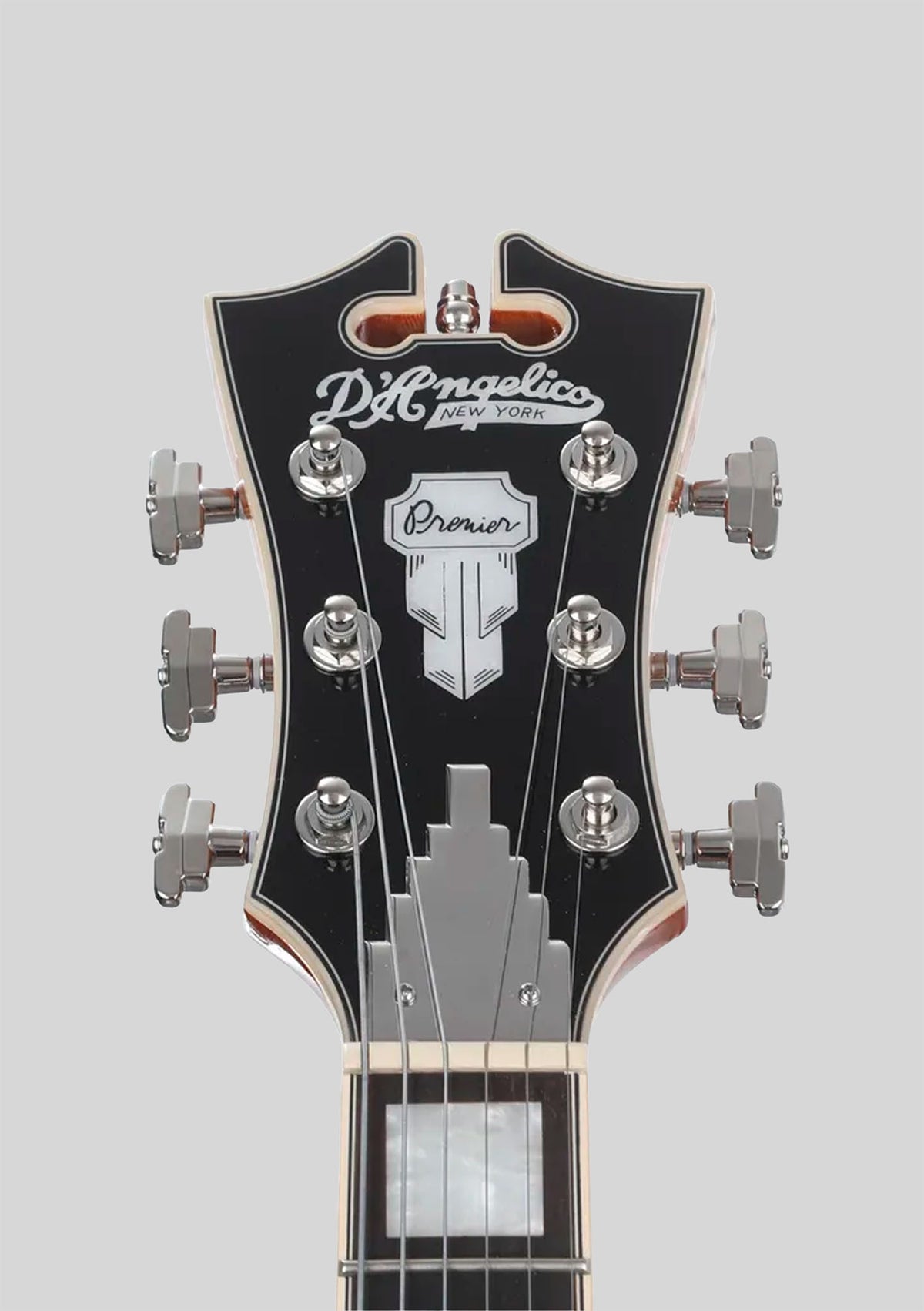 D'Angelico Premier SS - Dark Iced Tea Burst (incluye funda) - Guitarra eléctrica