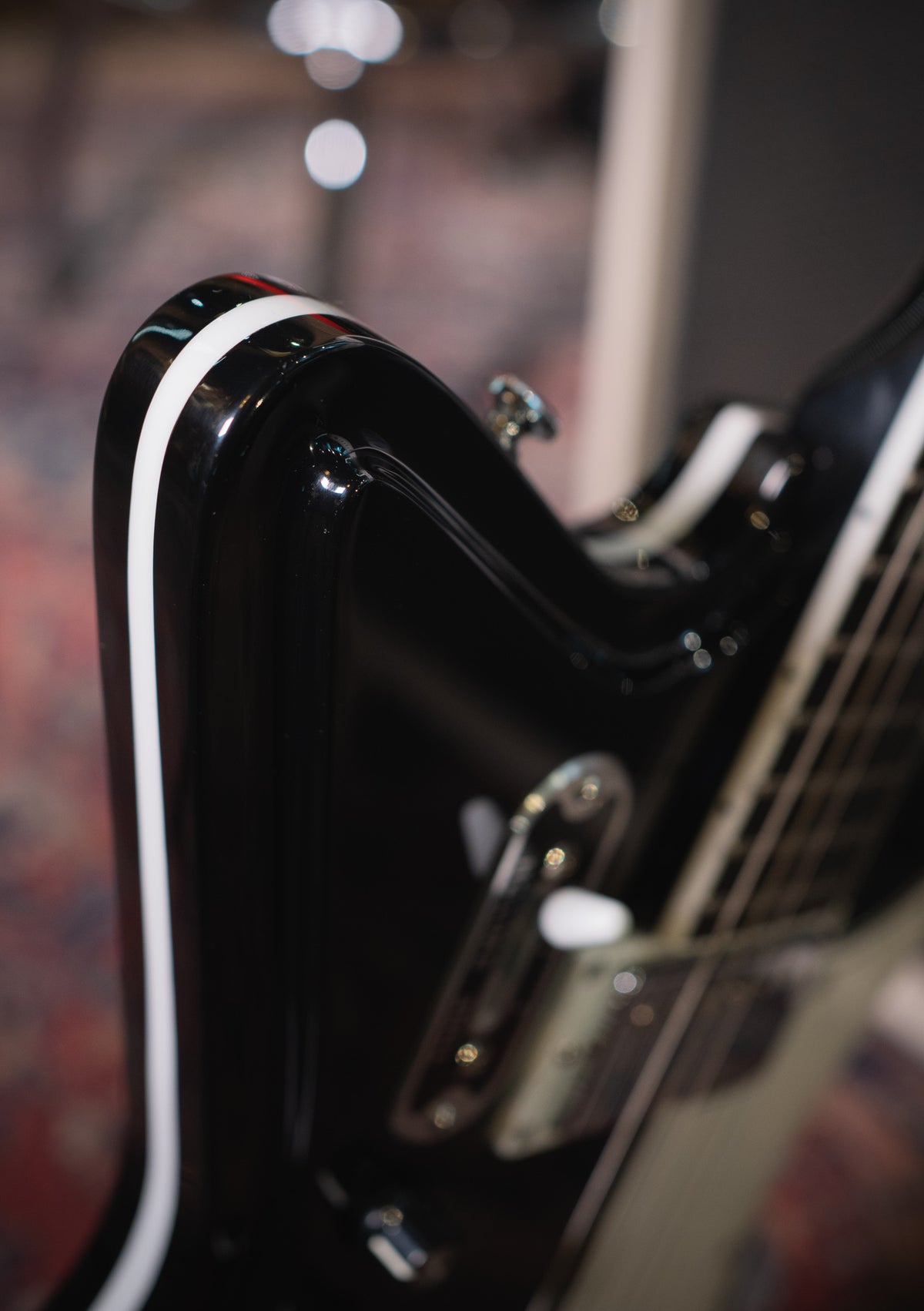 Airline Guitars Jetsons '59 2P Black (incluye funda) - Guitarra eléctrica