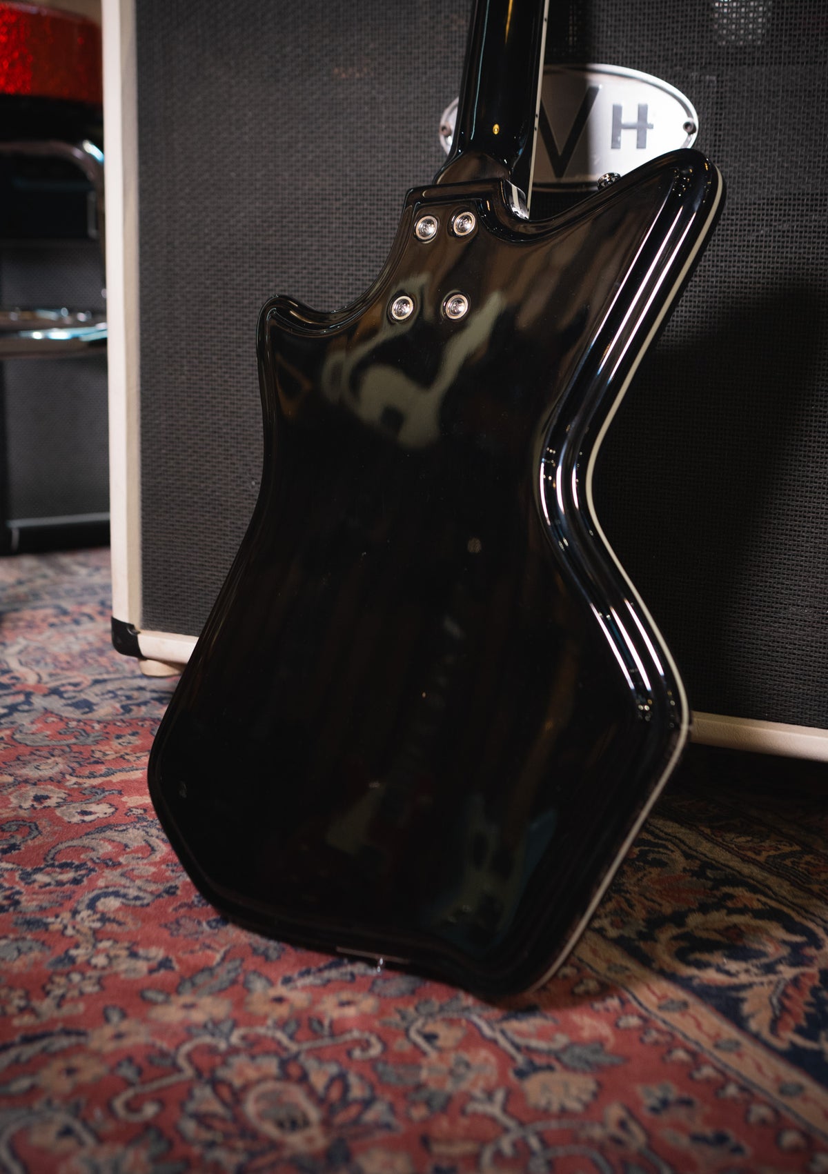 Airline Guitars Jetsons '59 2P Black (incluye funda) - Guitarra eléctrica