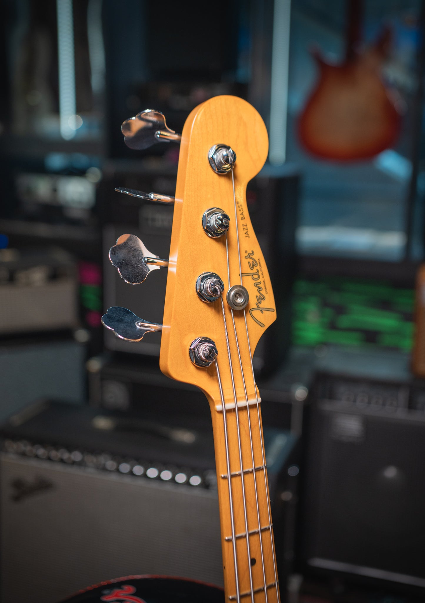 Fender American Professional II Jazz Bass Olympic White usado año 2020 (incluye hardcase) - Bajo eléctrico