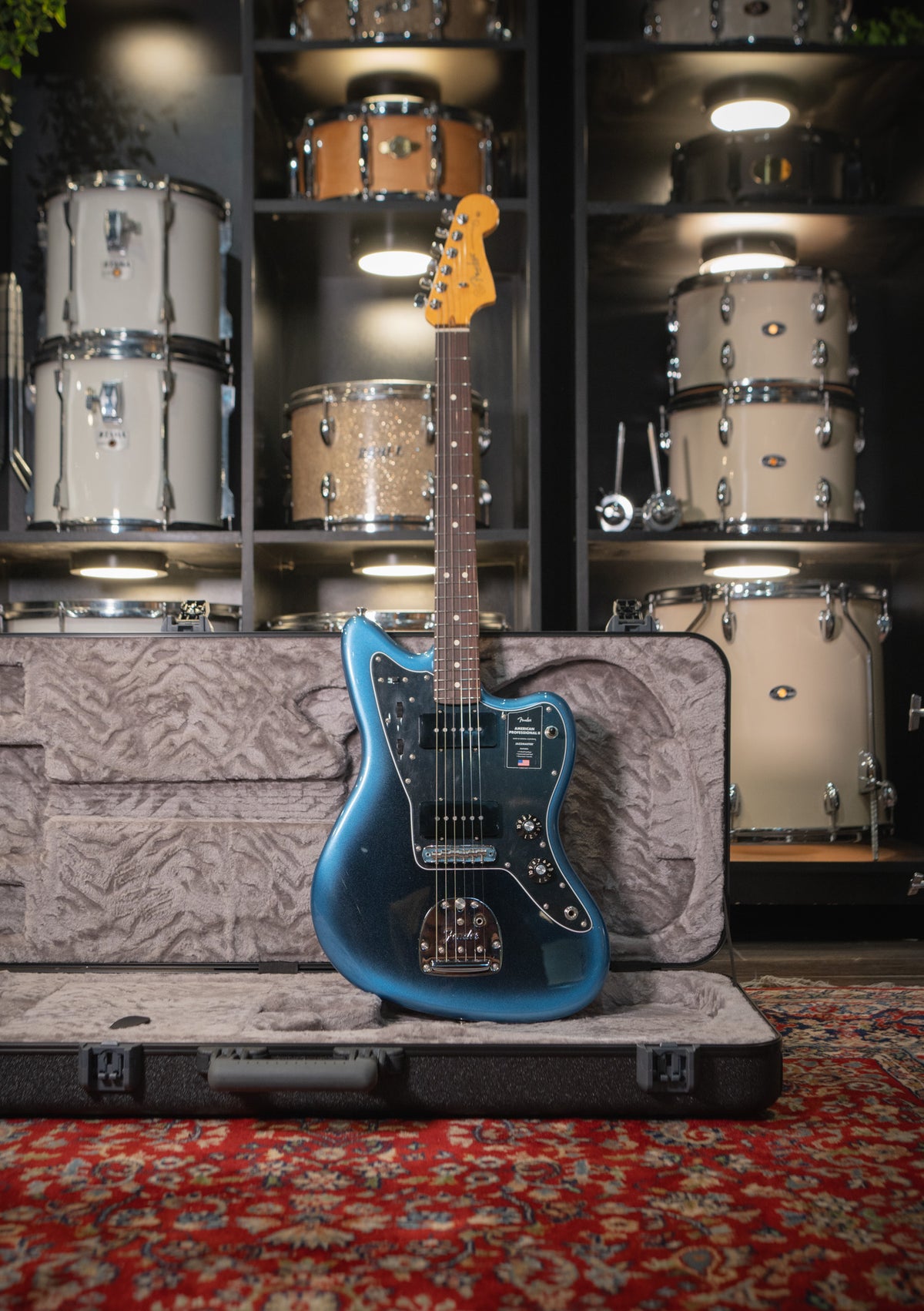 Fender American Professional II Jazzmaster Dark Night - Guitarra eléctrica