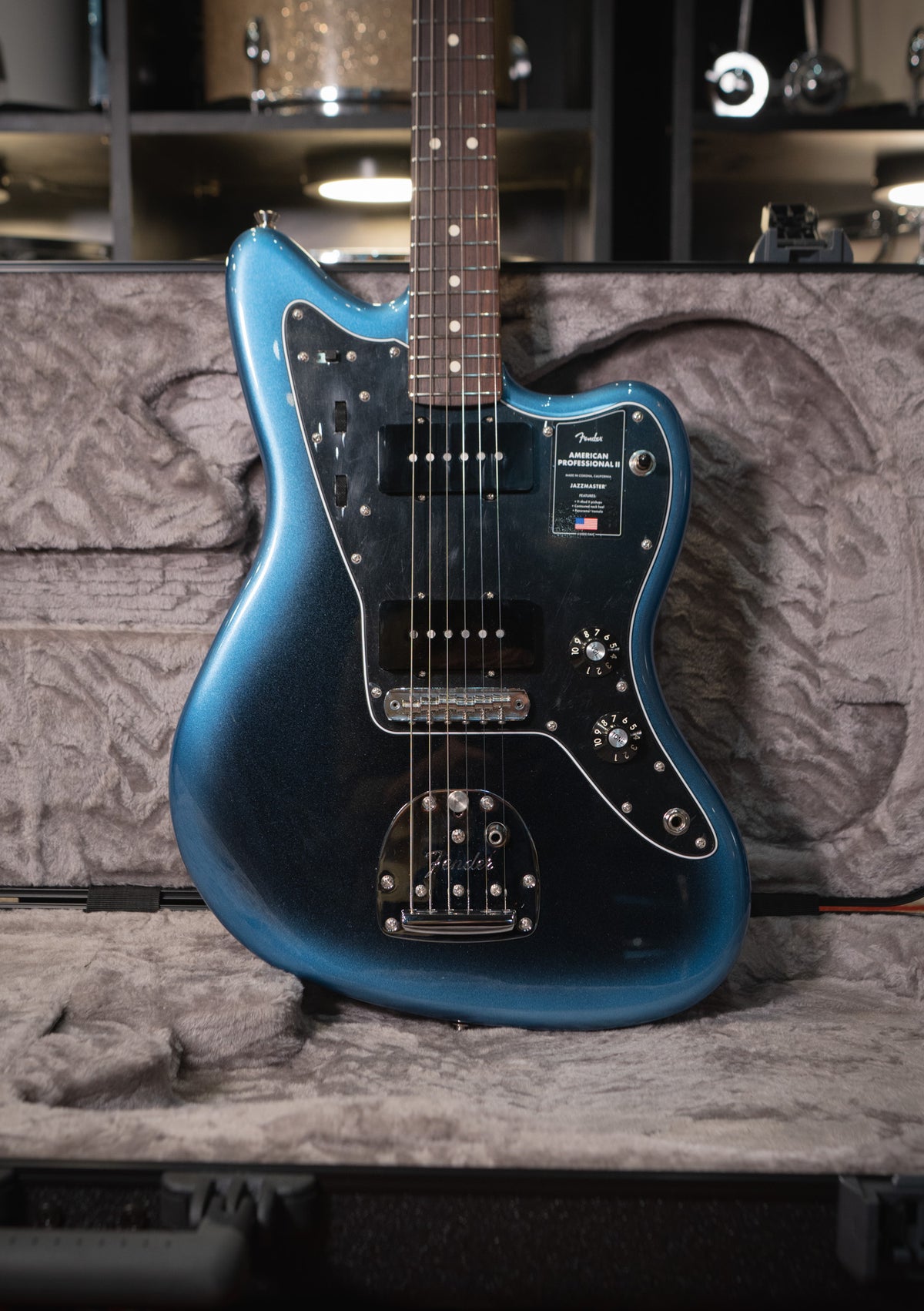 Fender American Professional II Jazzmaster Dark Night - Guitarra eléctrica