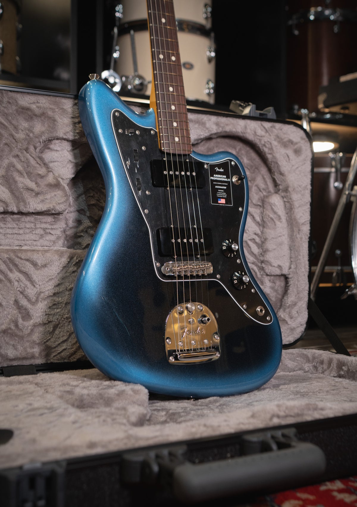 Fender American Professional II Jazzmaster Dark Night - Guitarra eléctrica