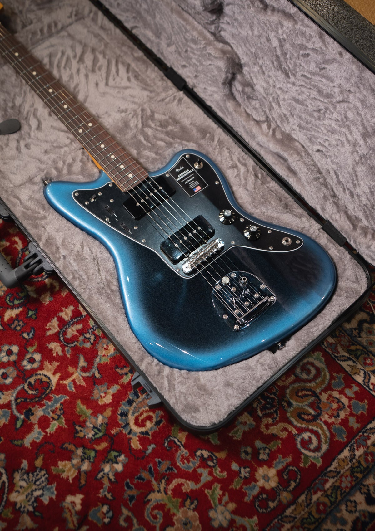 Fender American Professional II Jazzmaster Dark Night - Guitarra eléctrica