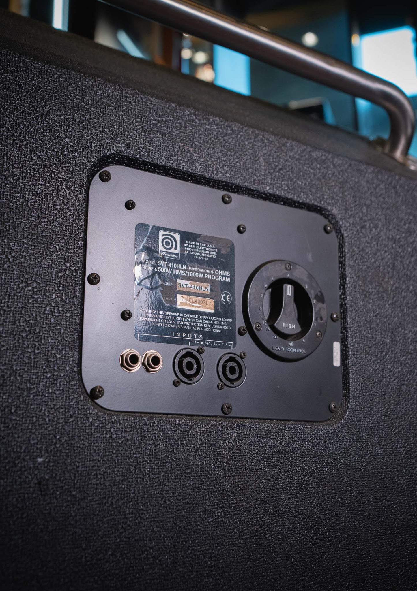 Ampeg SVT 410 HLN 4 ohms Made in USA usado - Gabinete de bajo