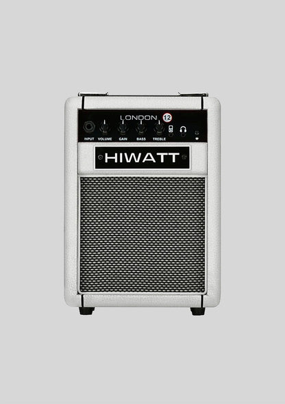 Hiwatt London 12WHT color blanco - 12 watts - Amplificador de guitarra