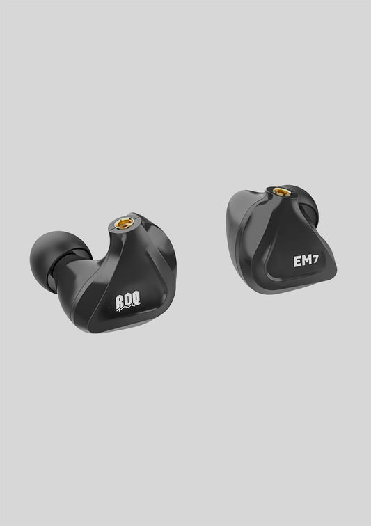 Audífonos ROQ EM7 In Ear doble driver (incluye estuche) - Monitor in ear