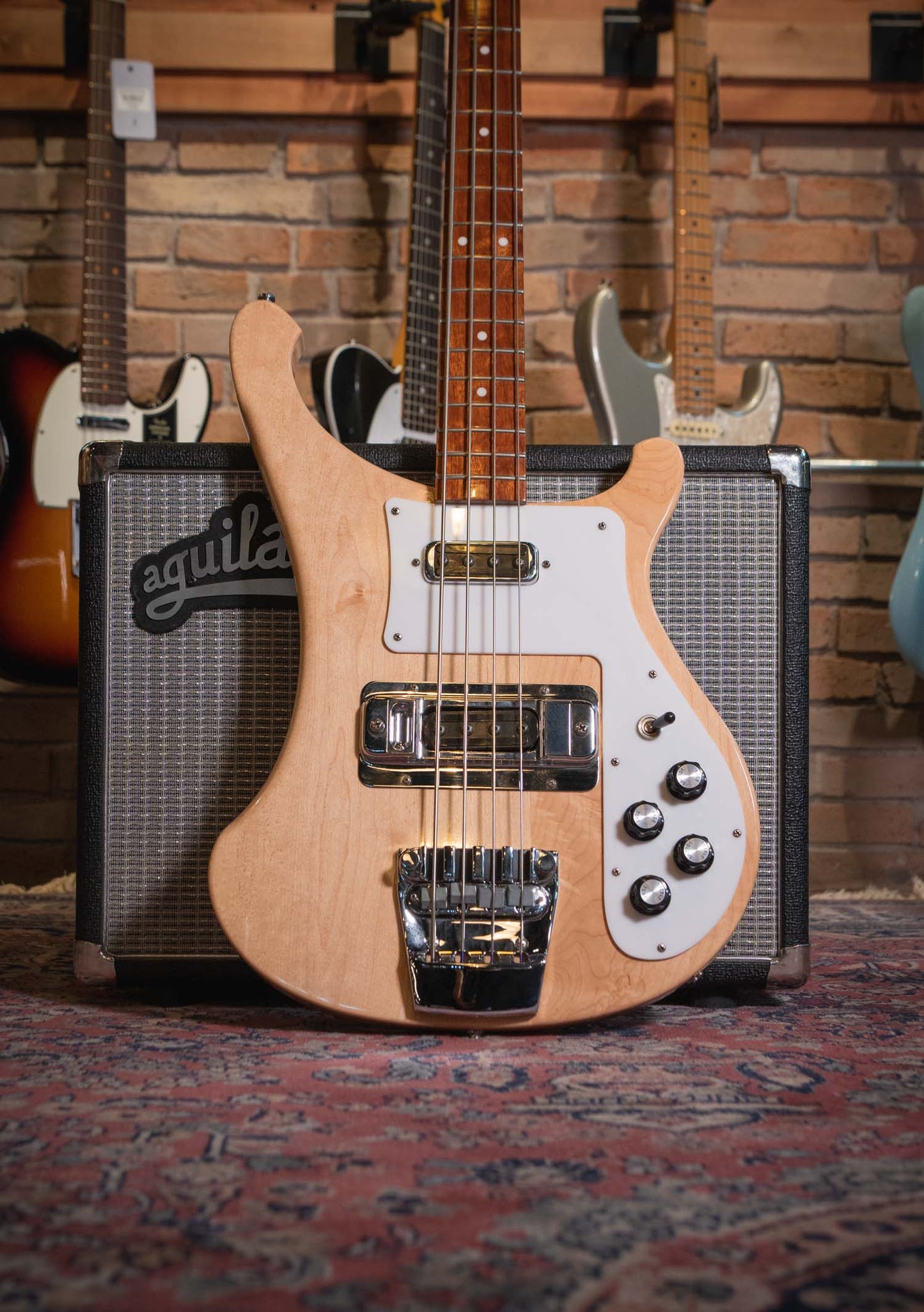 Bajo Eléctrico Rickenbacker 4003s Maplego usado año 2017 made in USA