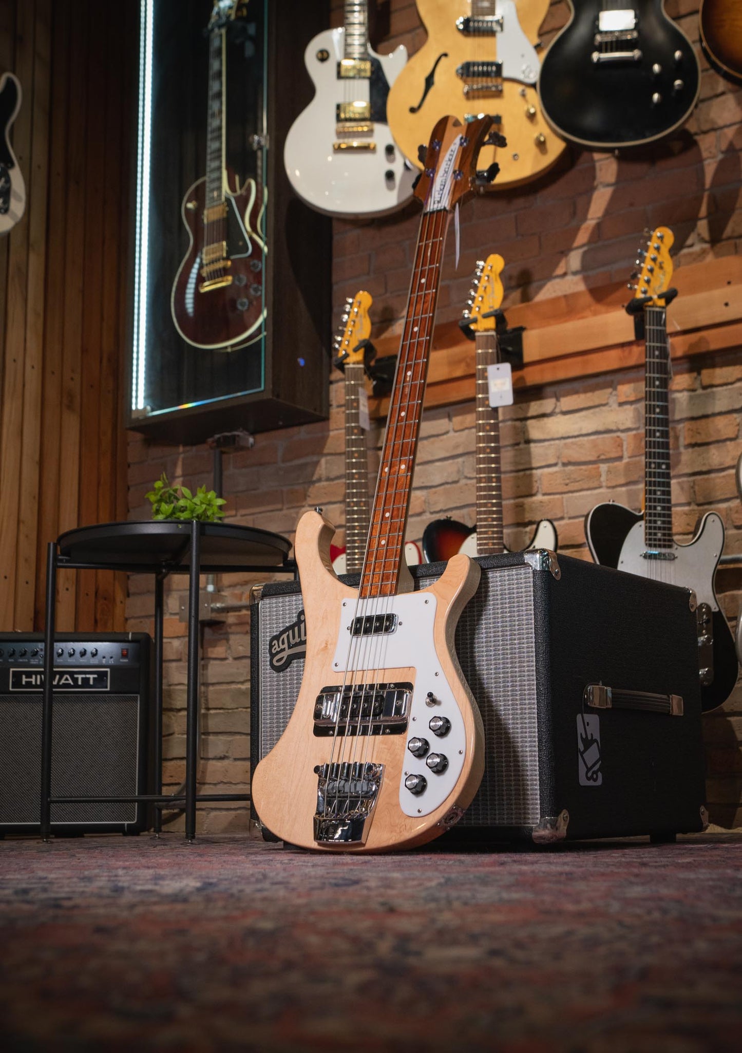 Bajo Eléctrico Rickenbacker 4003s Maplego usado año 2017 made in USA