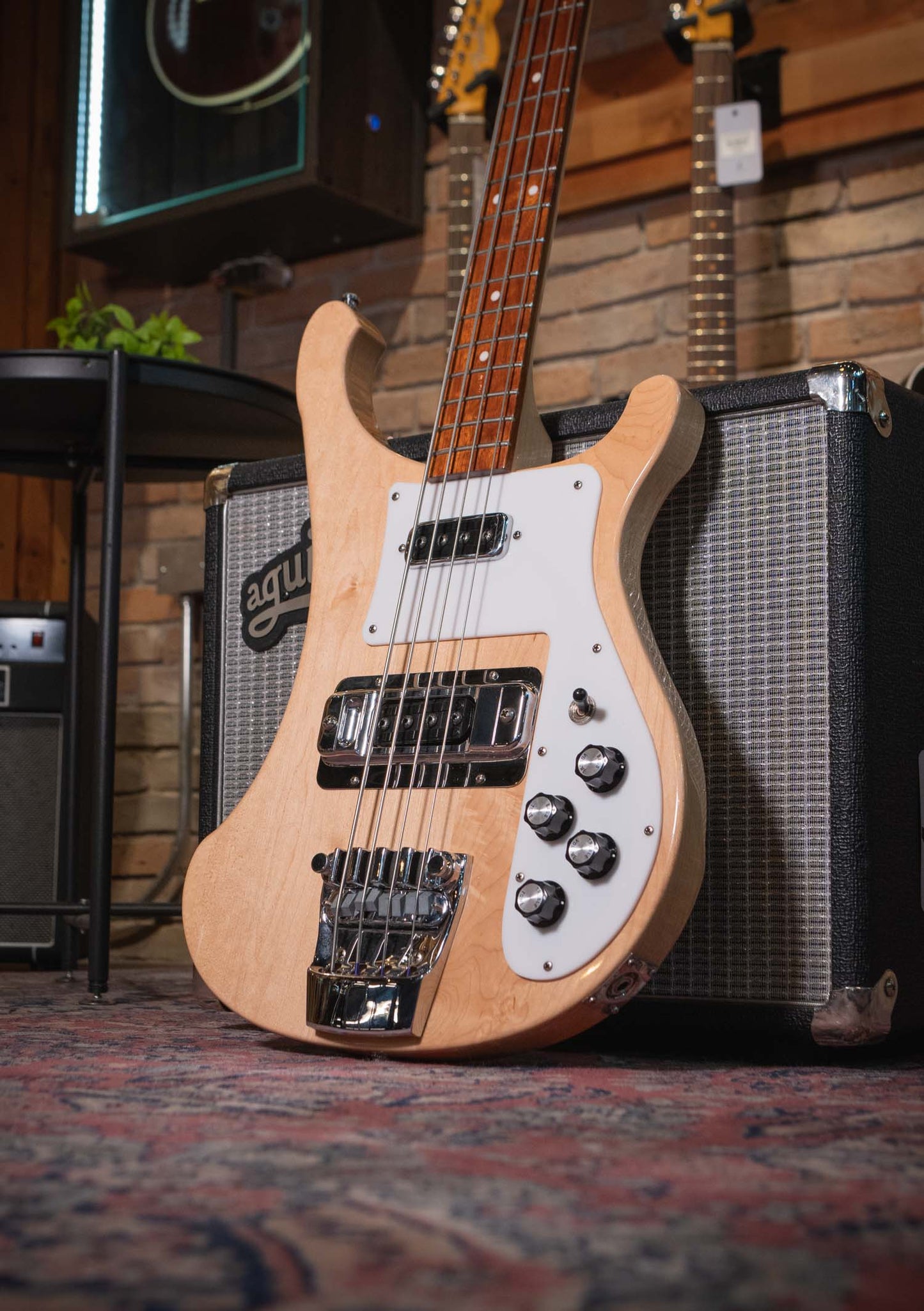 Bajo Eléctrico Rickenbacker 4003s Maplego usado año 2017 made in USA