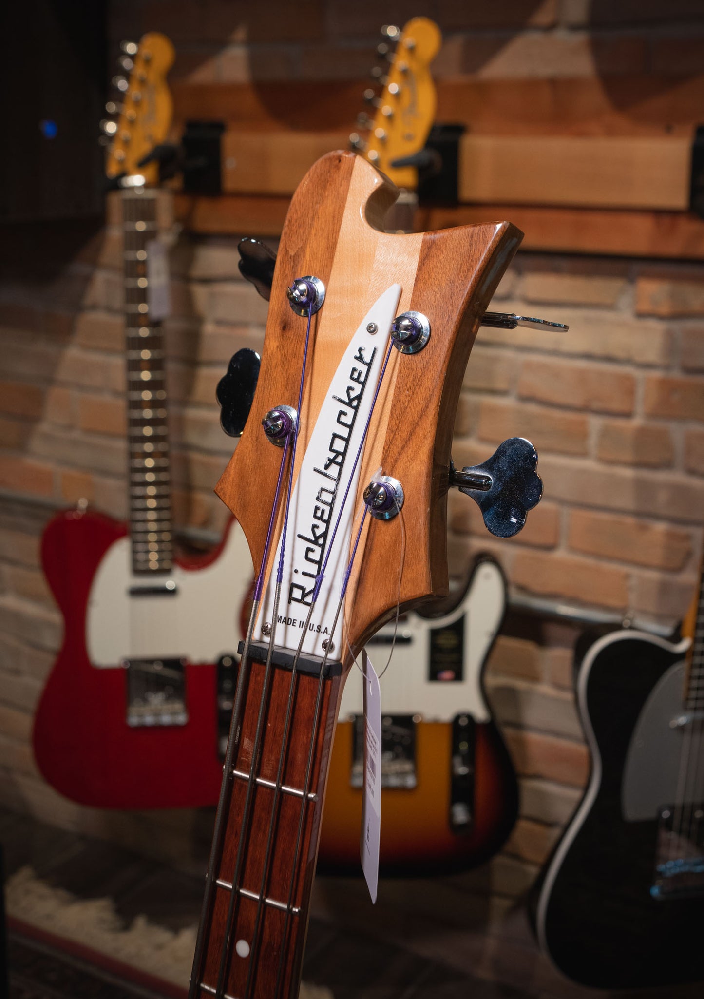 Bajo Eléctrico Rickenbacker 4003s Maplego usado año 2017 made in USA